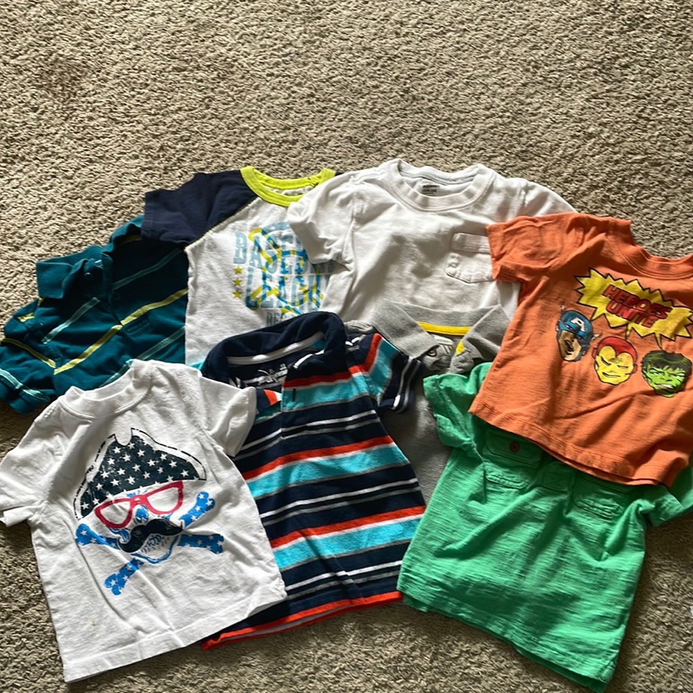 Lot of gently worn 18 month shirts